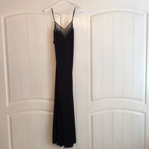 Cache Long Black Dress
